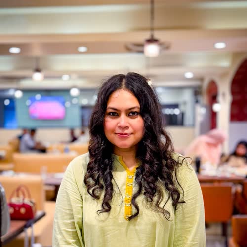 Nabiha Rasheed, MPhil Clinical Psychology, at PHC